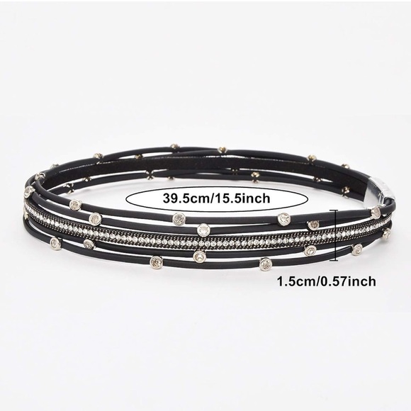 Azora Leather Wrap Bracelet - Picture 5 of 5